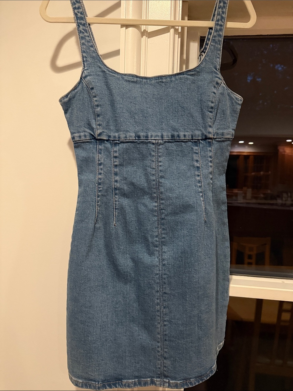 Aeropostale Blue Denim Mini Tank Dress